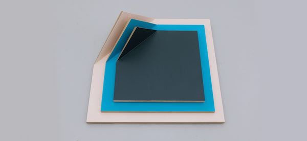 Partially Folded Square Paintings