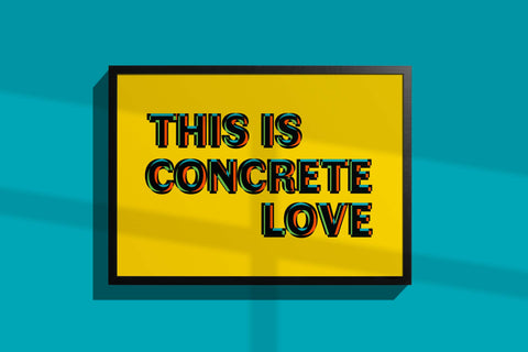 This is Concrete Love | From the 'Barbie Can' Collection
